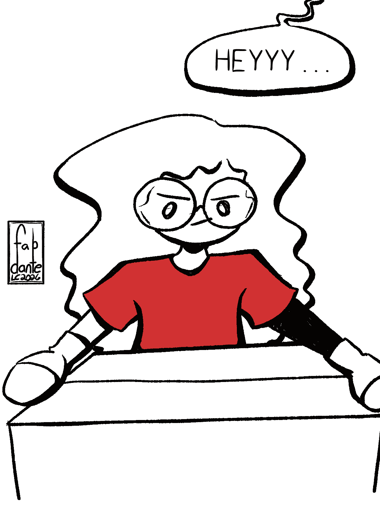 Comic Zine 'Employee's Only' page 3 of 7