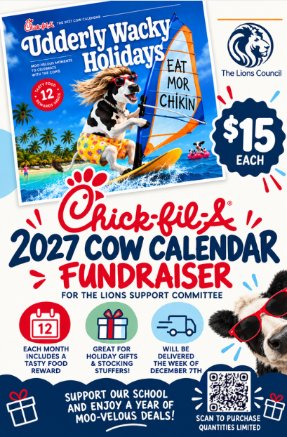 Chick-Fil-A Cow Calendar