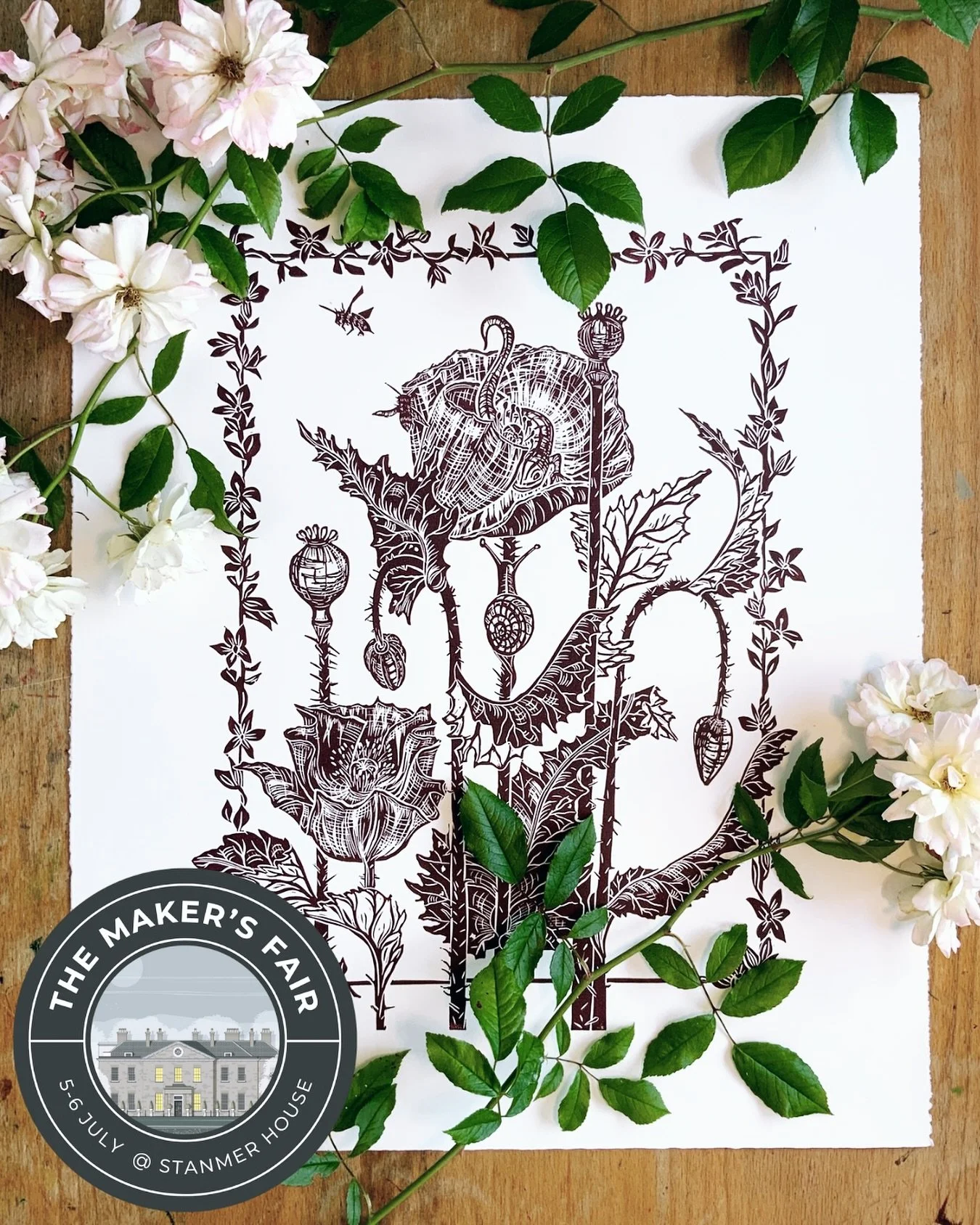 Come and see me and lots of other incredible makers at Stanmer House in Brighton on 5th and 6th of July. There is art, ceramics, jewellery, demonstrations, and it&rsquo;s set in a beautiful Georgian House! Sounds perfect! You can get the 78 bus from@