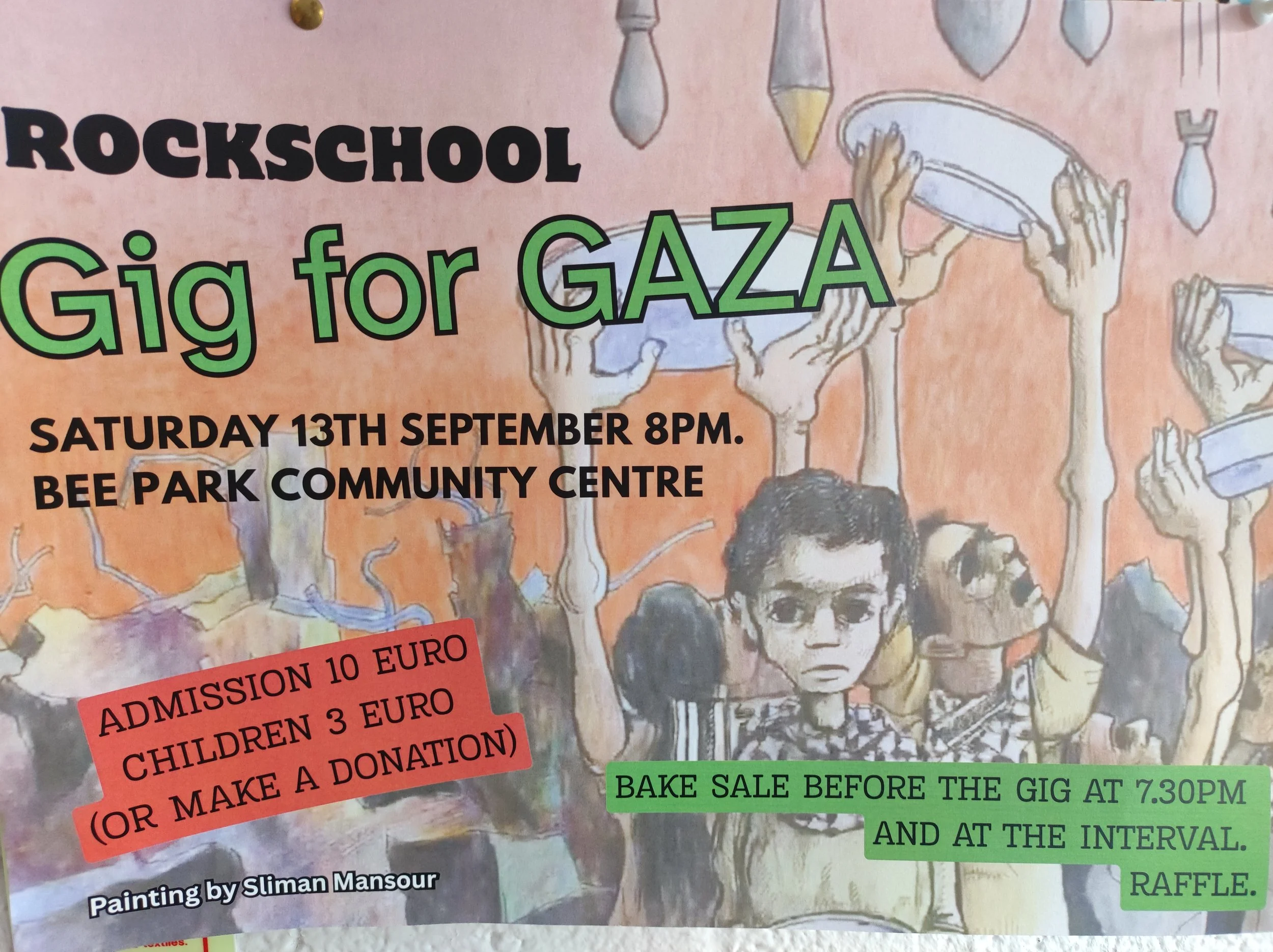 Rockschool Gig for GAZA