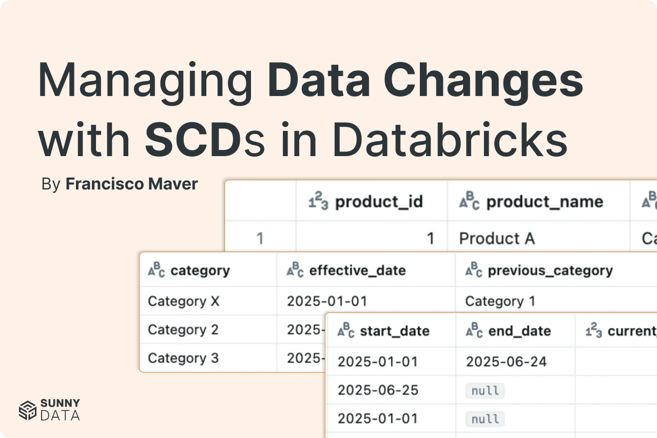 Managing Data Changes with SCDs in Databricks