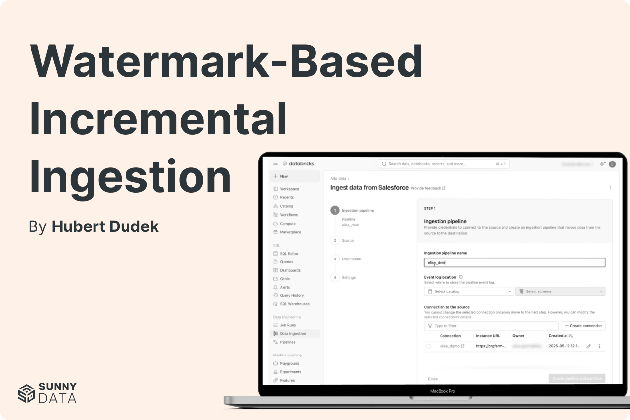 Watermark-Based Incremental Ingestion (Lakeflow Connect query-based capture)