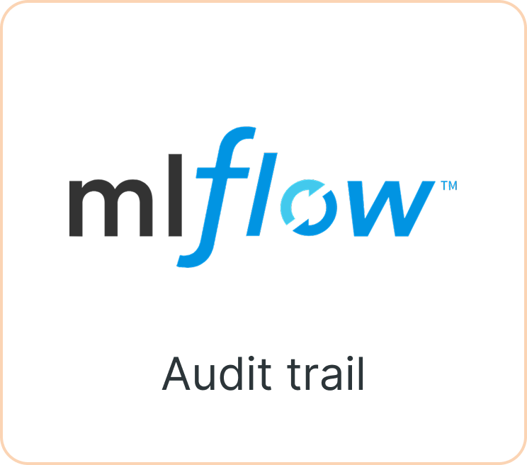MLflow — governance and item-to-data mapping for CRL response workflows within SunnyData's SunnyCRL solution on Databricks