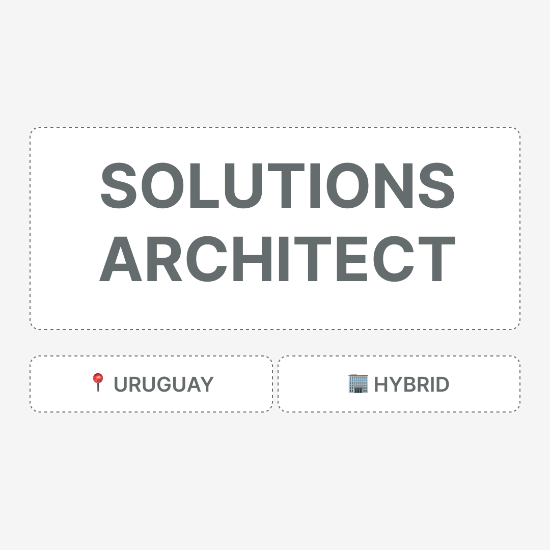 Solutions Architect Uruguay