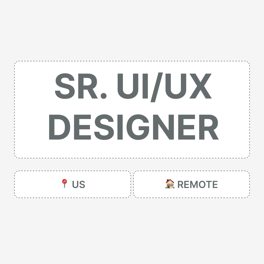 Sr. UI/UX Designer US