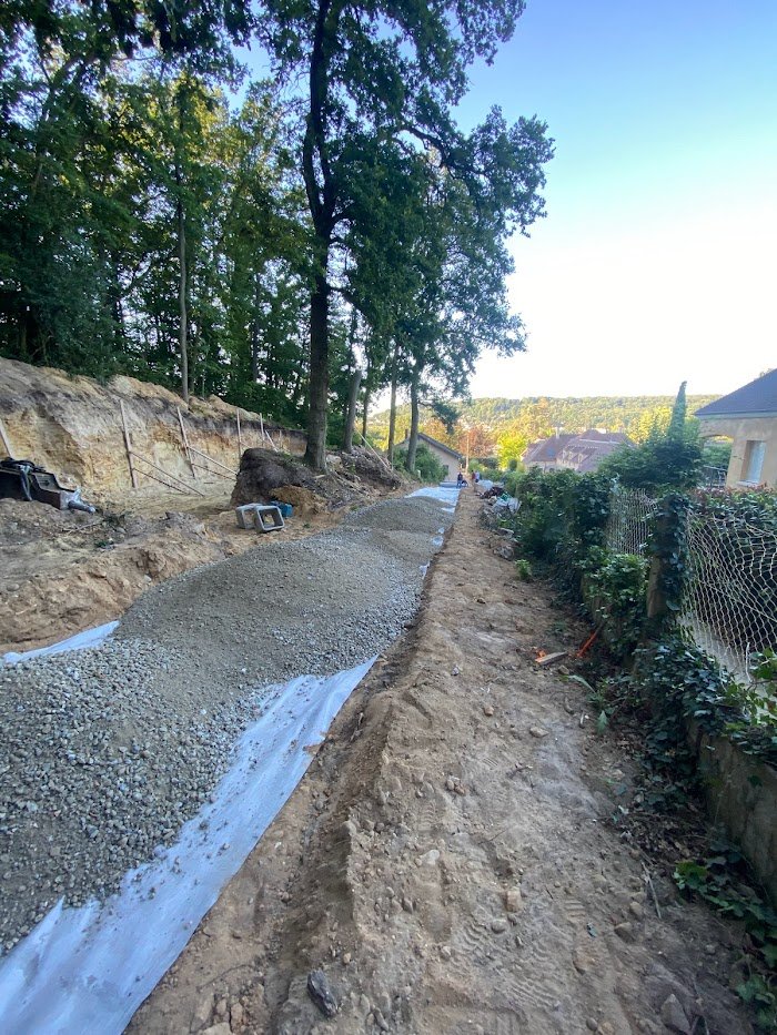 début des travaux VRD