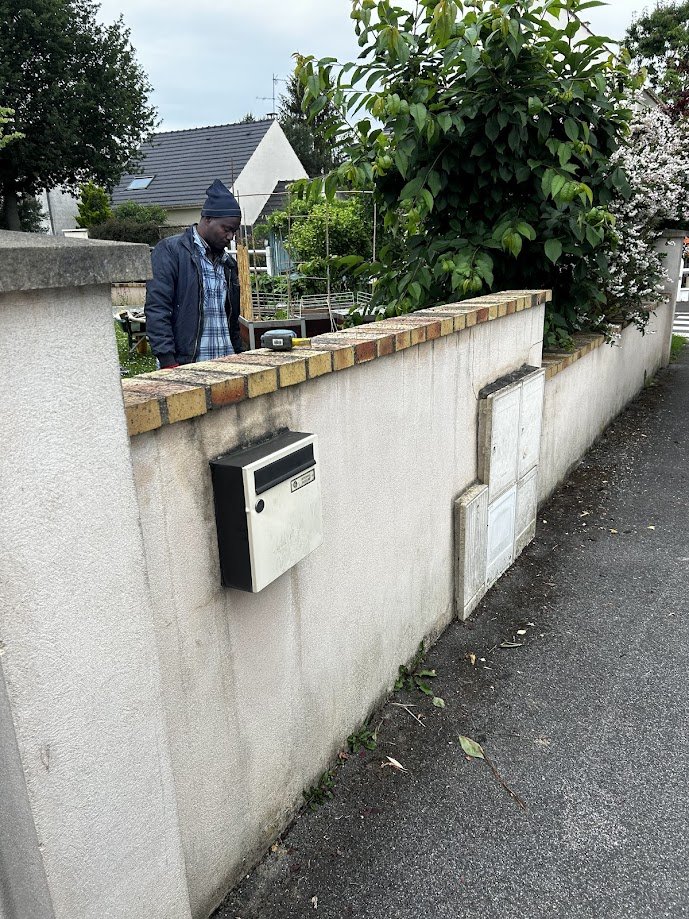 début des travaux, démolition