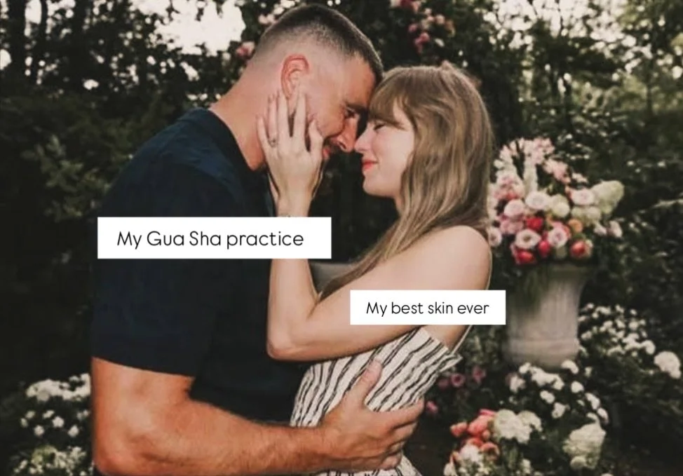 CONGRATS TAYLOR! 💍

But seriously &hellip; your best skin ever is just a gua sha practice away. And guess what &hellip; we can help you out with that FOR FREEEEE

If you&rsquo;ve got a gua sha and ten mins? Let&rsquo;s go 🌈

I created gua sha guide