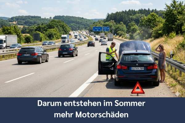 Darum entstehen im Sommer mehr Motorschäden