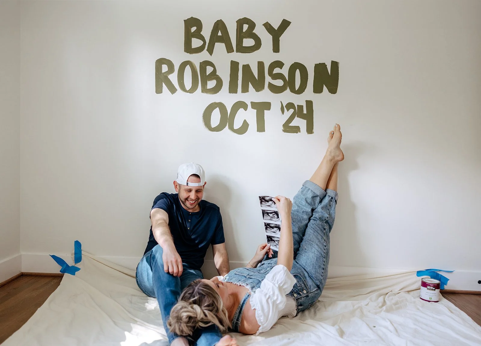 Baby Robinson Announcement.