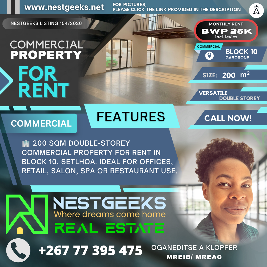 Prime Double-Storey Commercial Space in Block 10 – Nest 154/2026