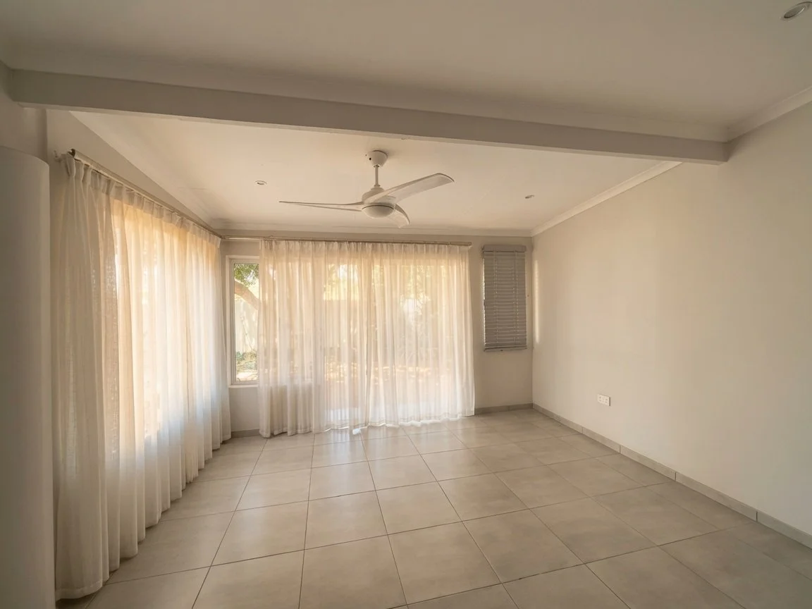 Master bedroom at an Elegant 3 Bedroom Home with Pool in Phakalane – Nest 169/2026