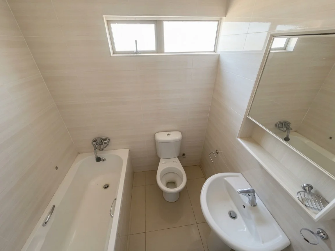 Bathroom at a 3 Bedroom Home with Swimming Pool in Tlokweng – Nest 170/2026