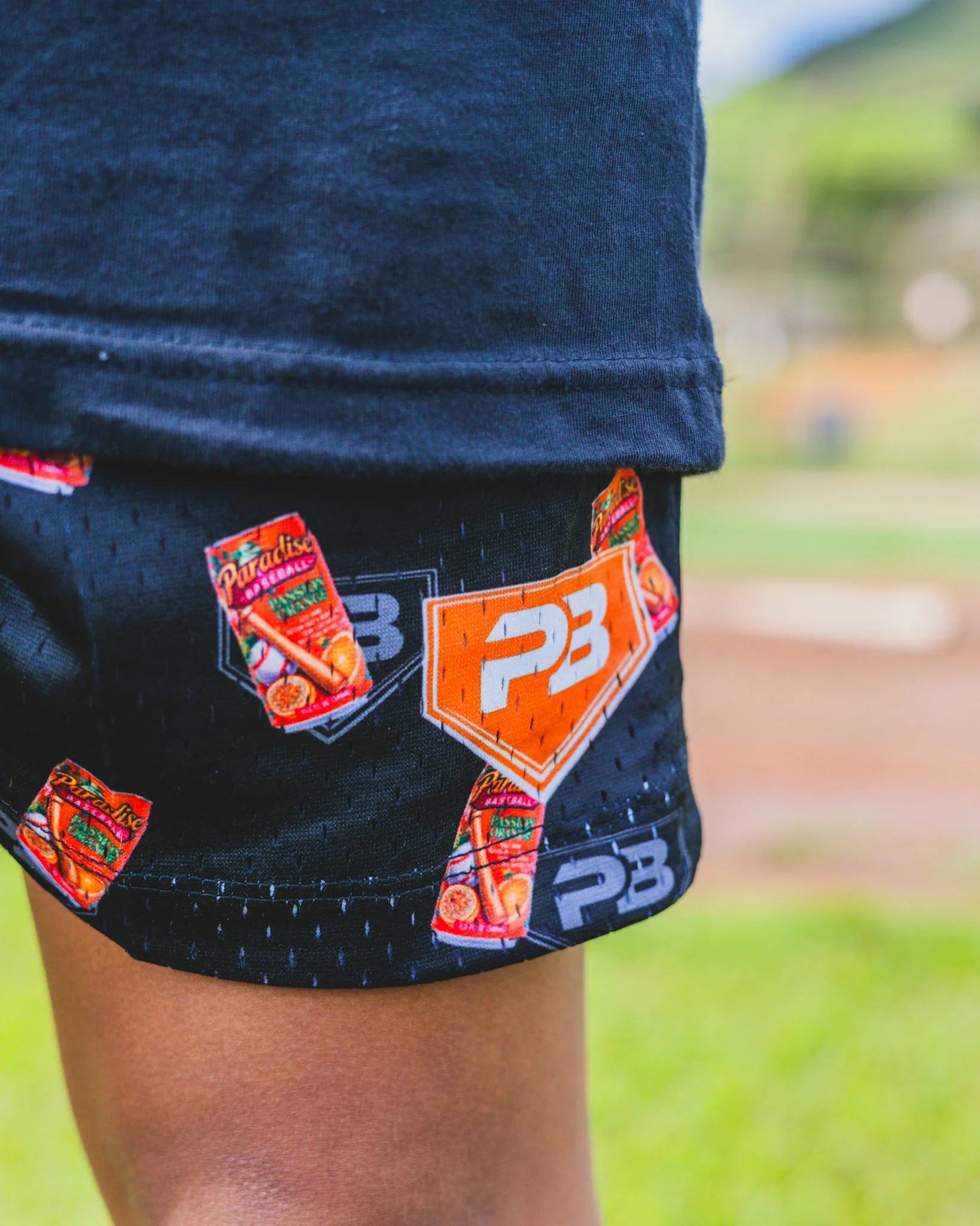 PASSION ORANGE SHORTS