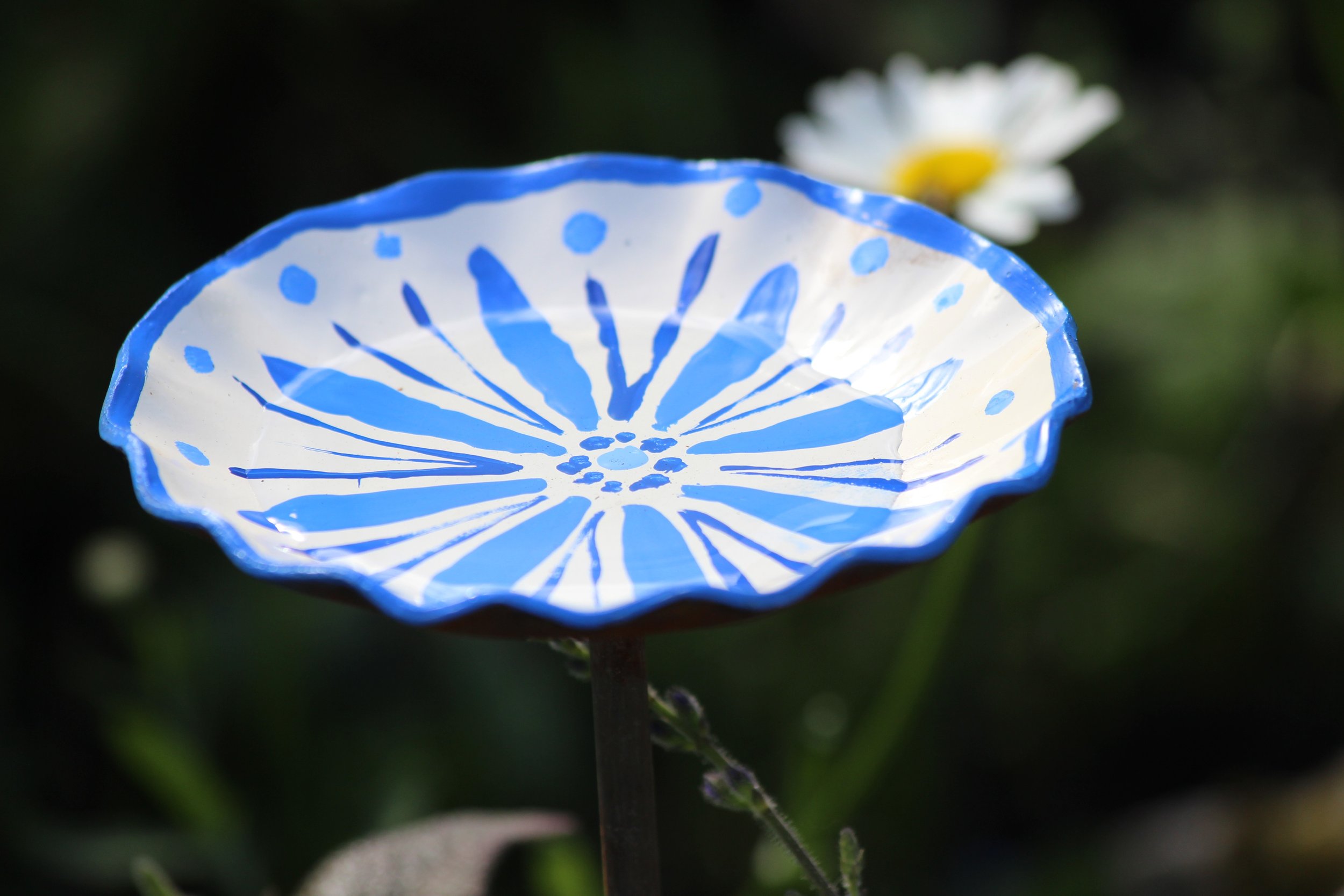butterfly puddler bee water station garden sculpture 1.1.JPG