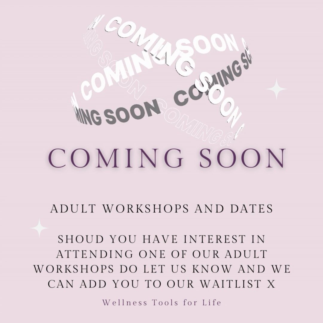 We will soon be releasing dates for our workshops for adults. Stay tuned....

The workshops are designed to provide a safe and supportive environment for everyone to learn about and explore their own mental health, at at the same time give you an awa