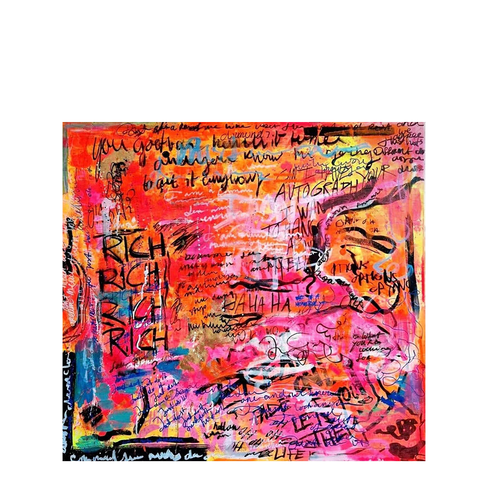 MONOPOLY 100x100 CM ACRYLIC ON CANVAS 
