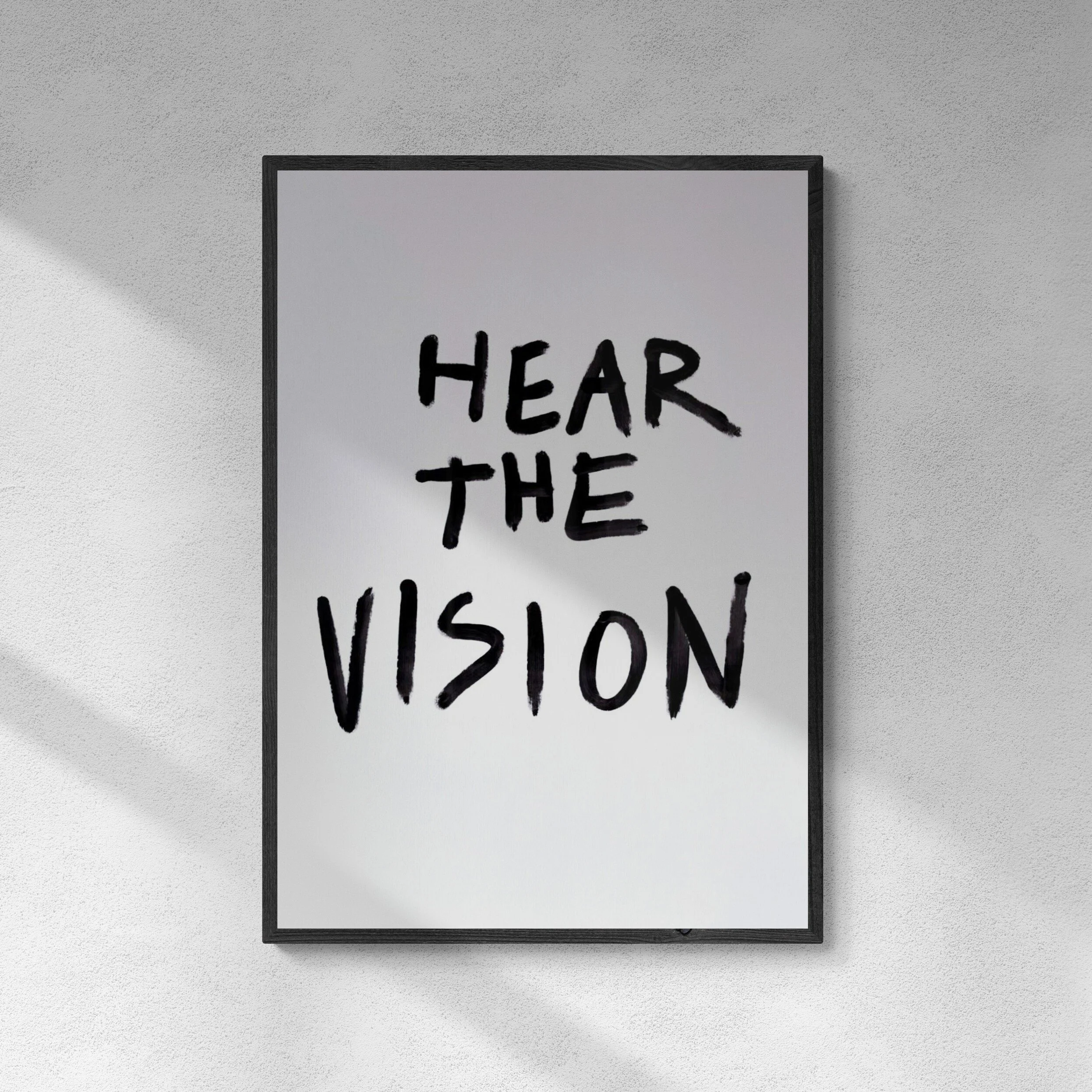 HEAR THE VISION 70/100 cm