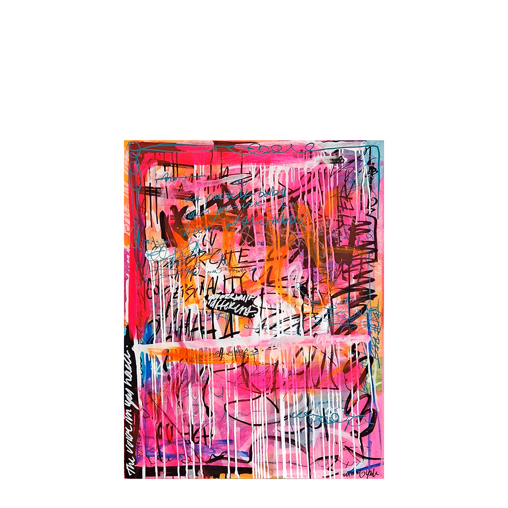 BUILT DIFFERENT 60x80 CM ACRYLIC ON CANVAS 
