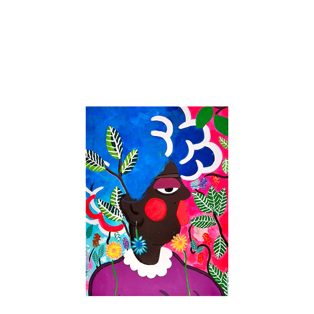 ILLUSION 60x80 CM ACRYLIC ON CANVAS 
