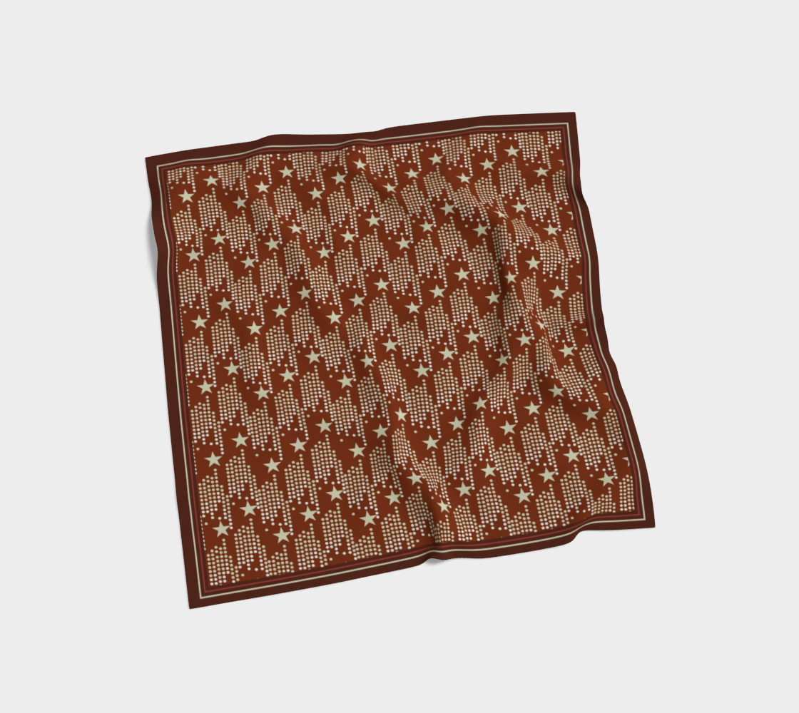 Shooting Star Scarf Plum