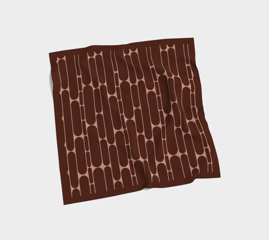 Elongated Scarf Plum
