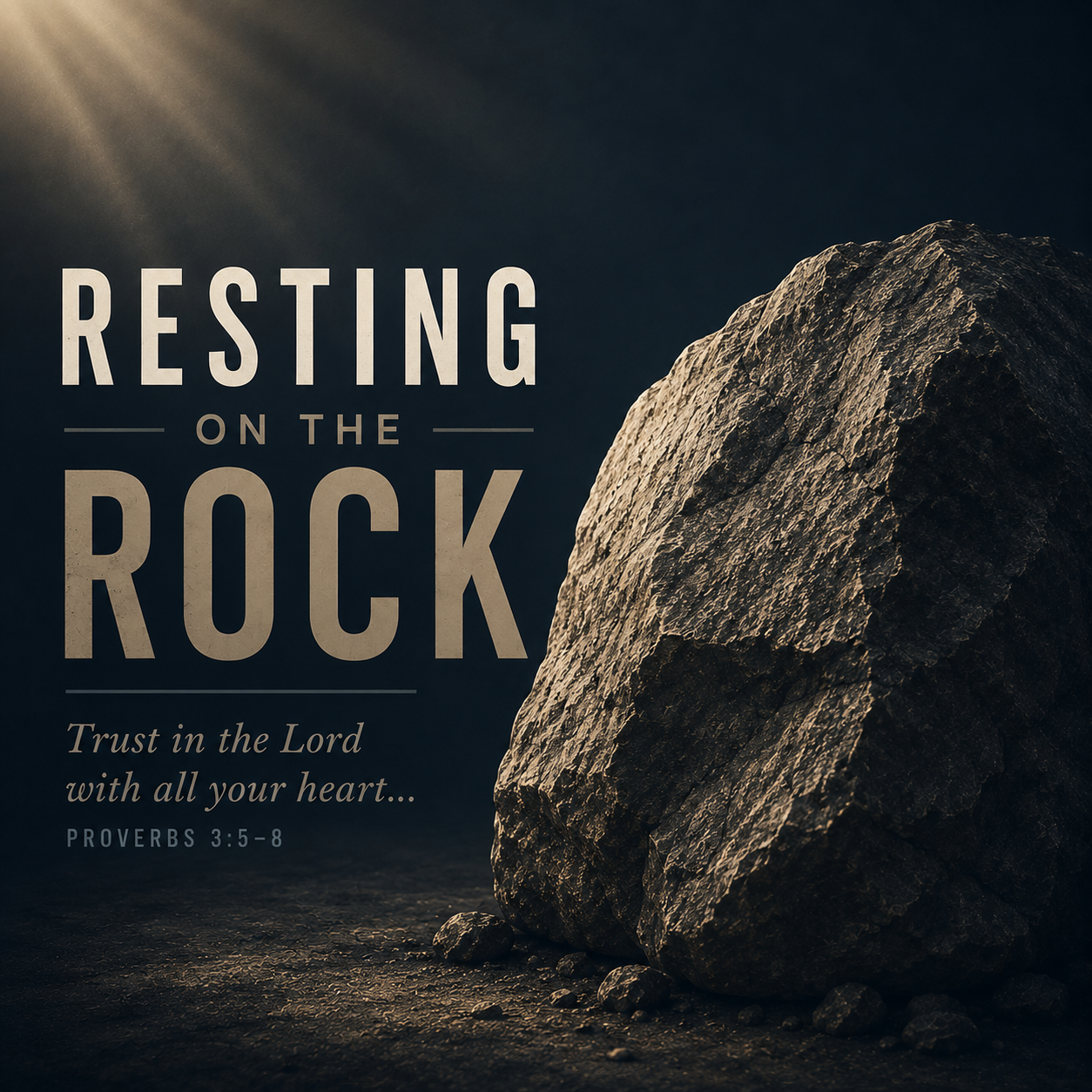 Resting on the Rock