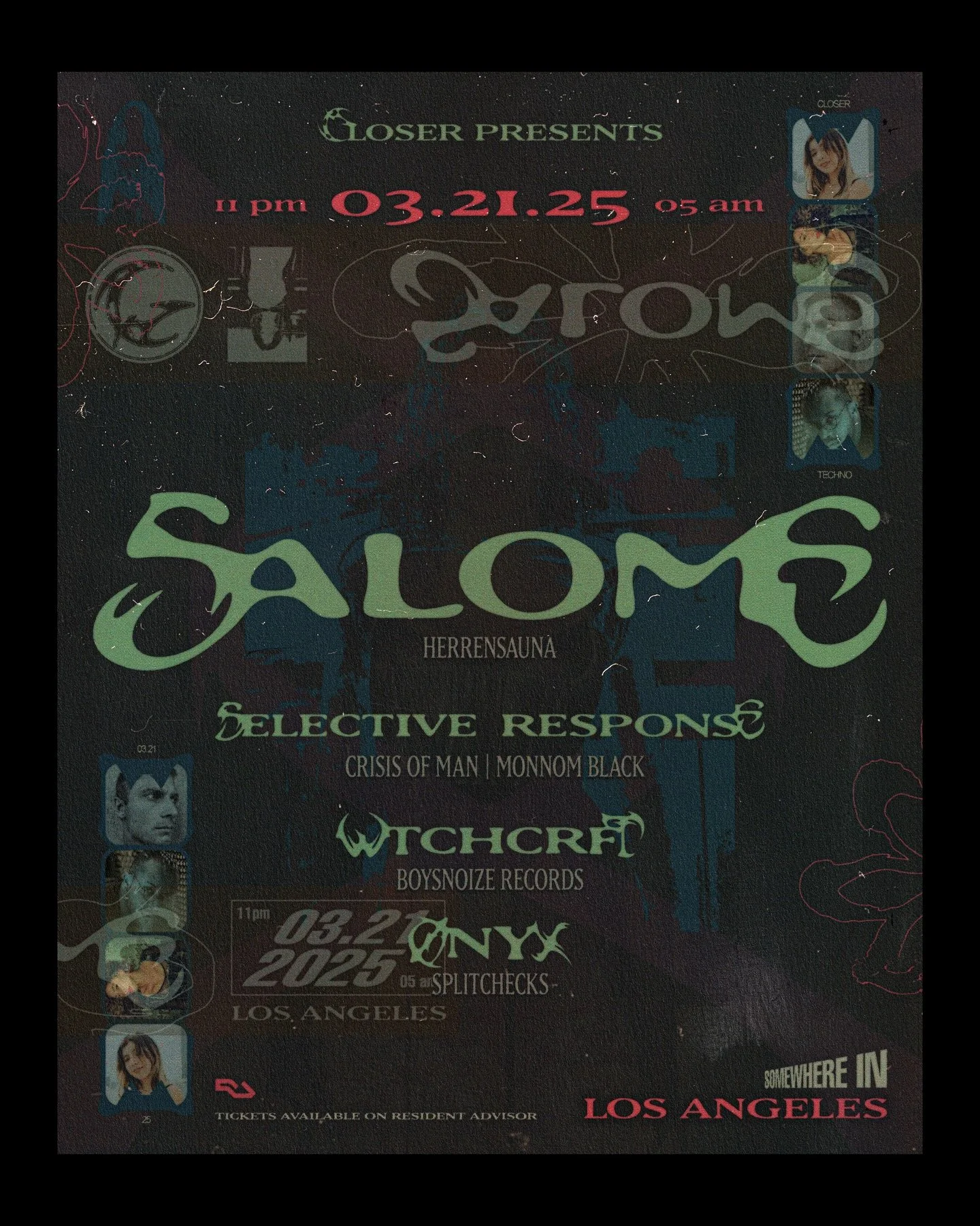 Another flyer for and with @closer.la