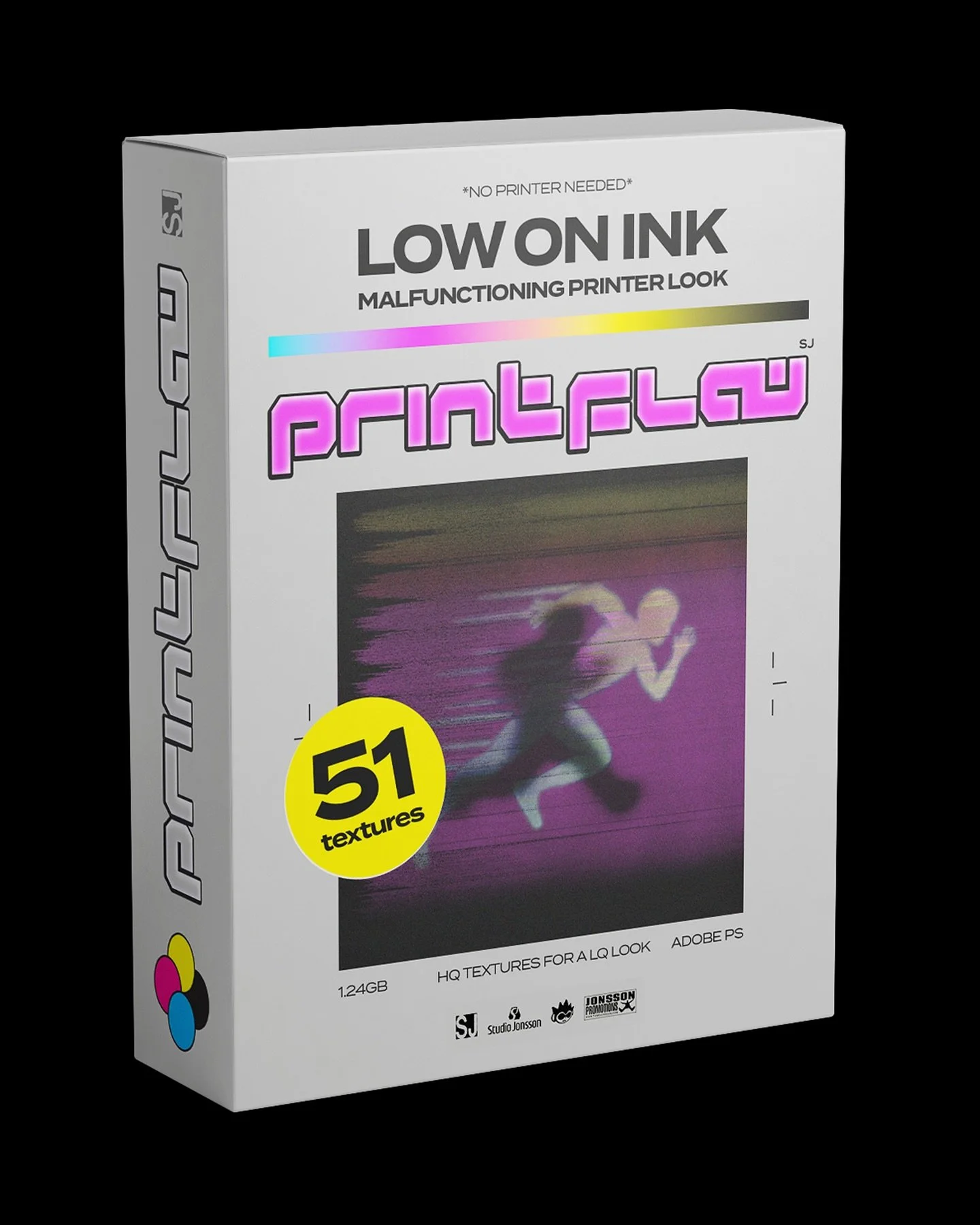 Want to create that low on ink look? &mdash; 
PrintFlaw provides photocopy textures, collor errors, scanlines and damaged paper all for your designs. 💬 comment &lsquo;LOWONINK&rsquo; for a discount.