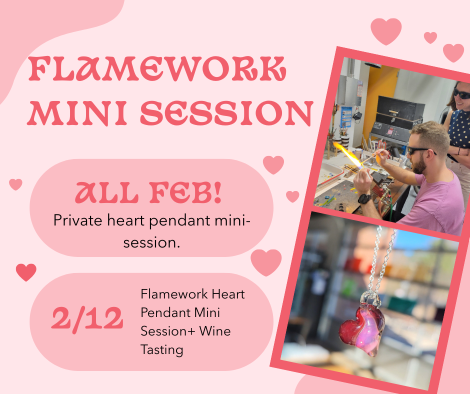 Flamework Pendant Mini-Session (Multiple Dates!)