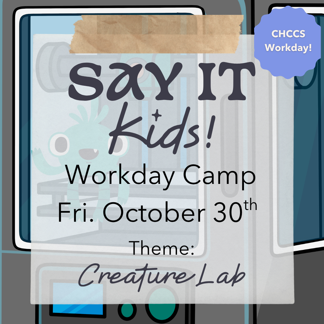 October 30th Studio Camp:  Creature Lab (8:30AM-4:30PM)