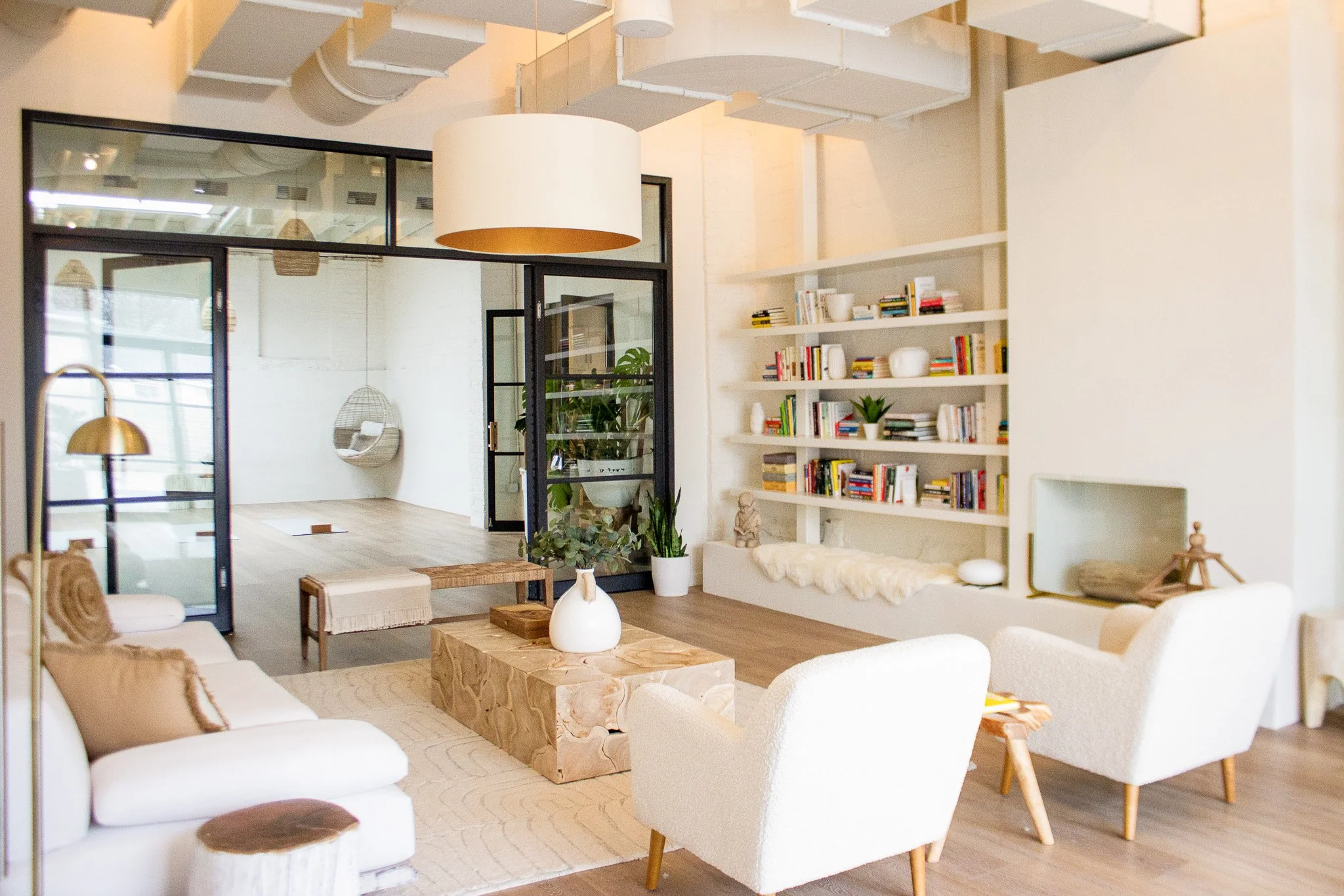 Corporate wellness space rooms