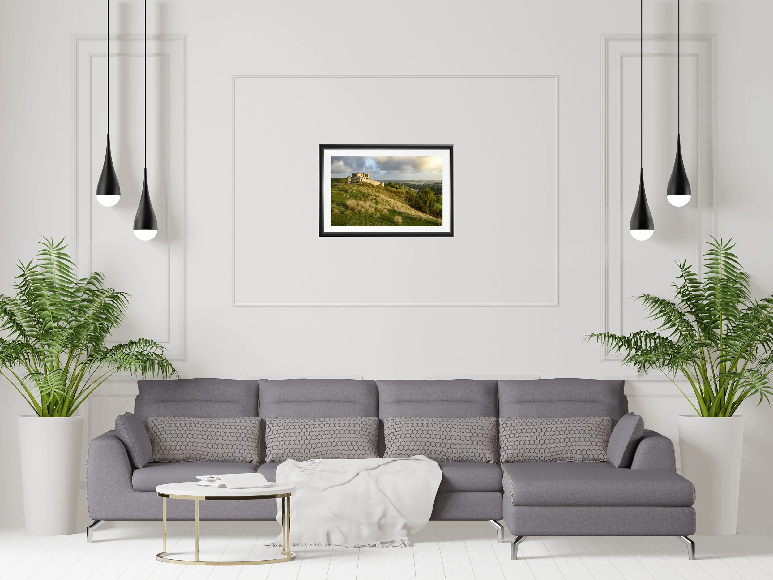 Impression sur papier mat sans structure