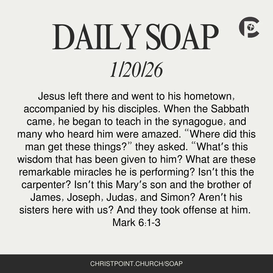 You&rsquo;re invited to journey with us today.
Let&rsquo;s open God&rsquo;s Word together and connect through our daily SOAP journaling. 🤍✨