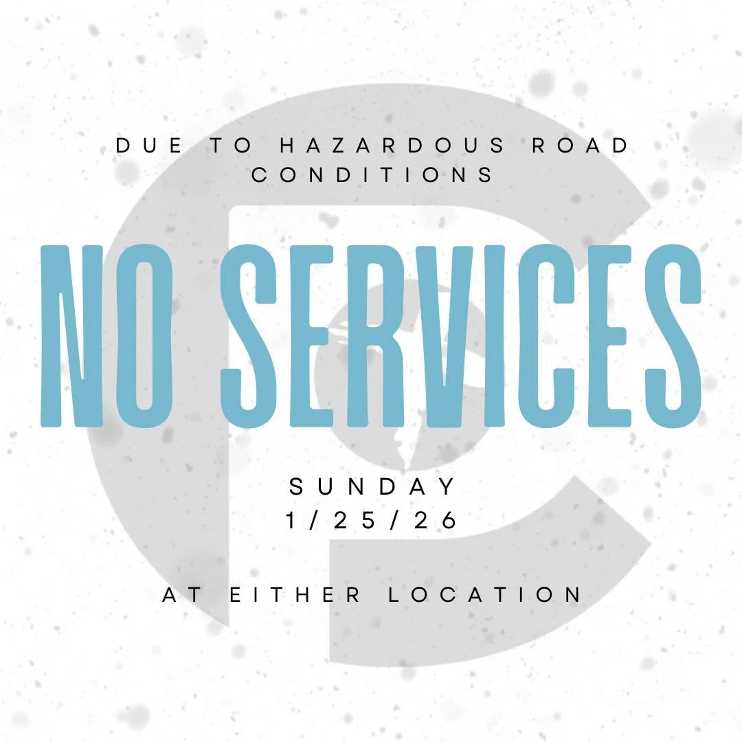 ❗️Attention❗️

Sunday Service will be ONLINE ONLY. Please tune in to Facebook or Youtube at normal service times. 

Freedom Classes with Pastor Tena are also cancelled for Sunday &amp; Monday nights.

Stay safe &amp; warm. 
Welcome Home