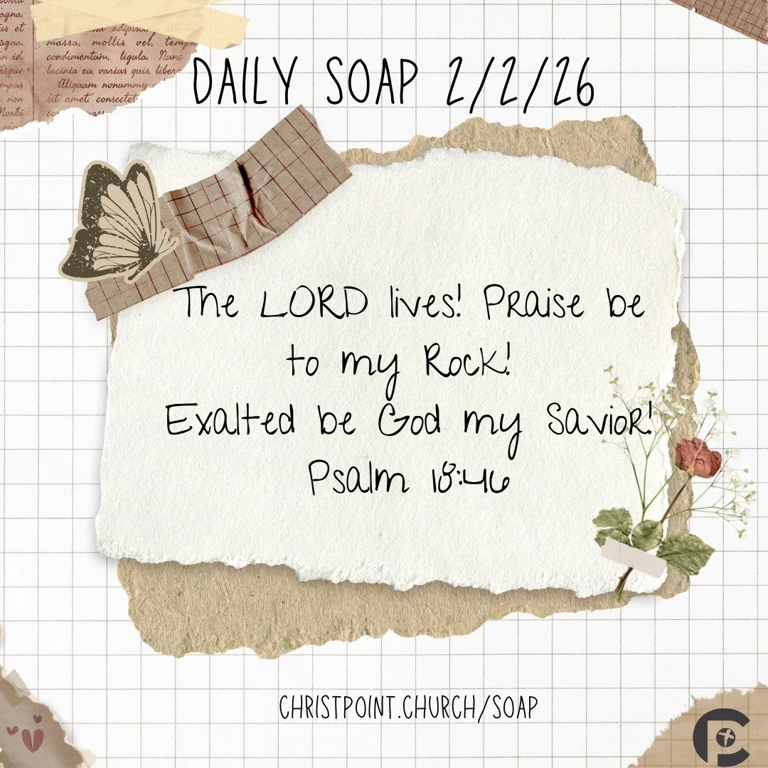 Morning SOAP time ✨📖
Join us as we connect with God through His Word today.