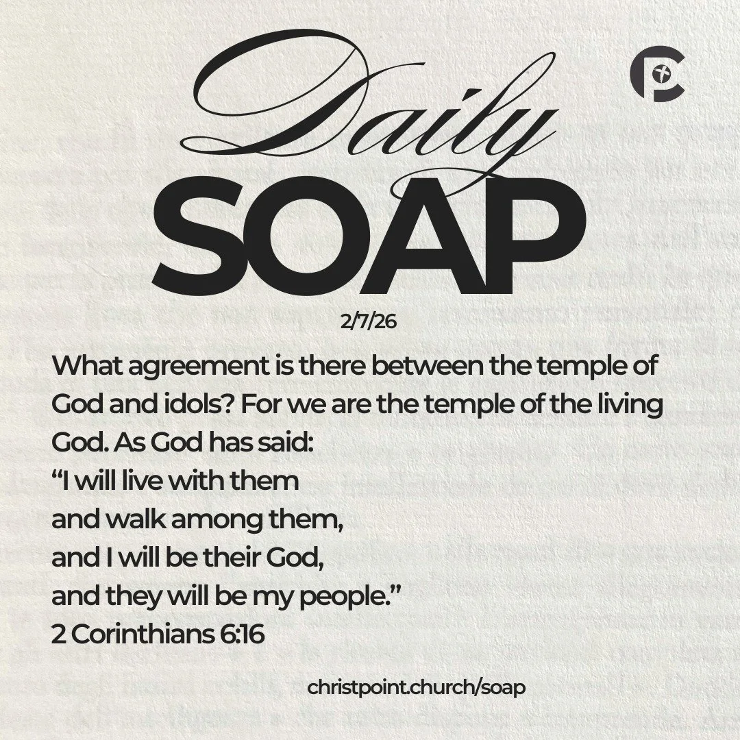 Morning SOAP time ✨📖
Join us as we connect with God through His Word today.