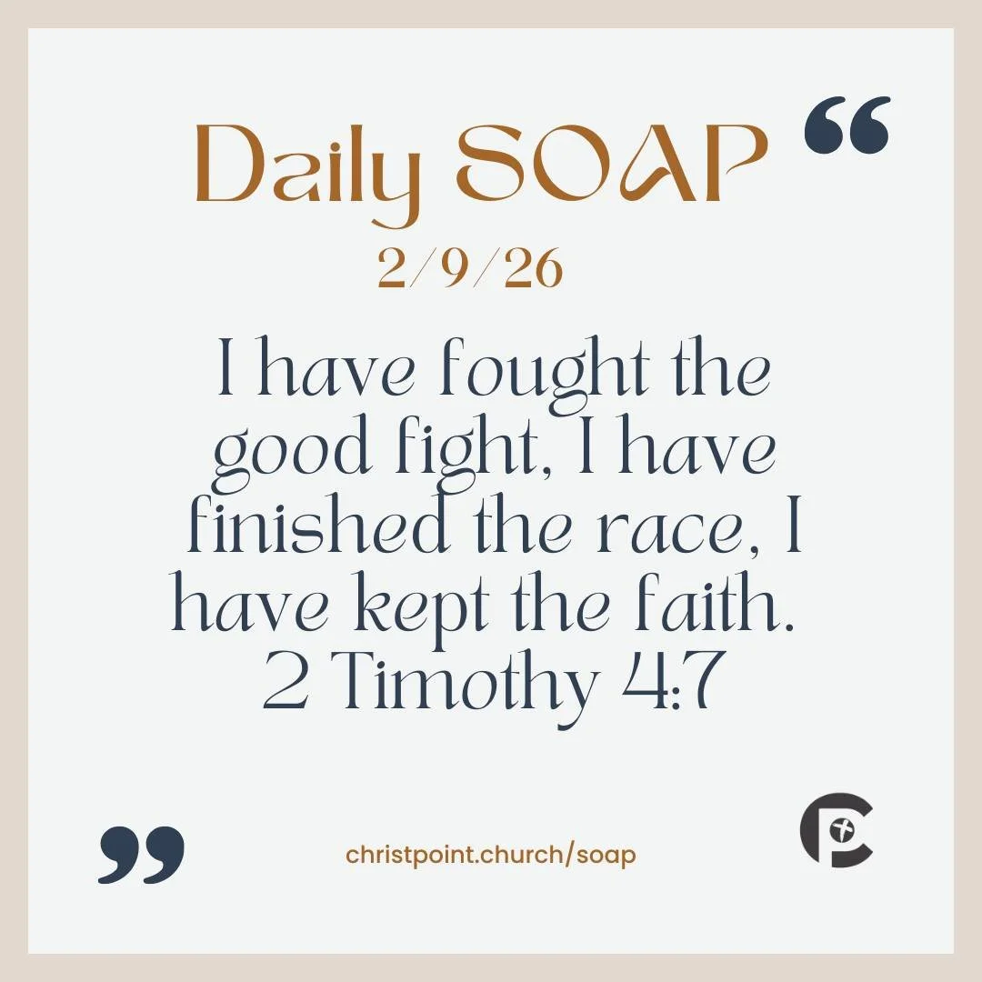 Morning SOAP time ✨📖
Join us as we connect with God through His Word today.