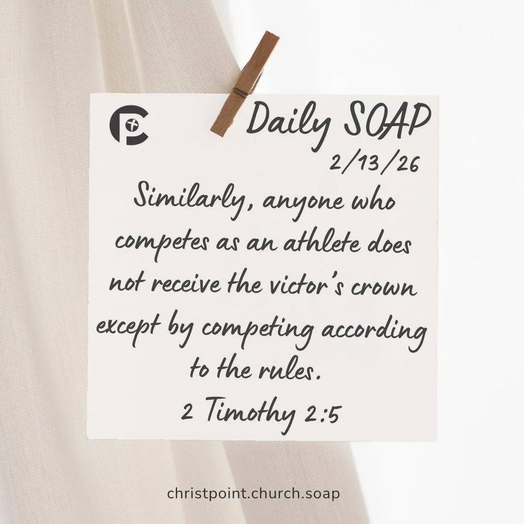 Morning SOAP time ✨📖
Join us as we connect with God through His Word today.