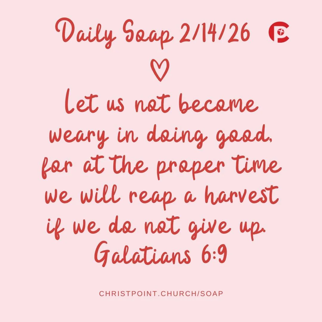 Morning SOAP time ✨📖
Join us as we connect with God through His Word today.