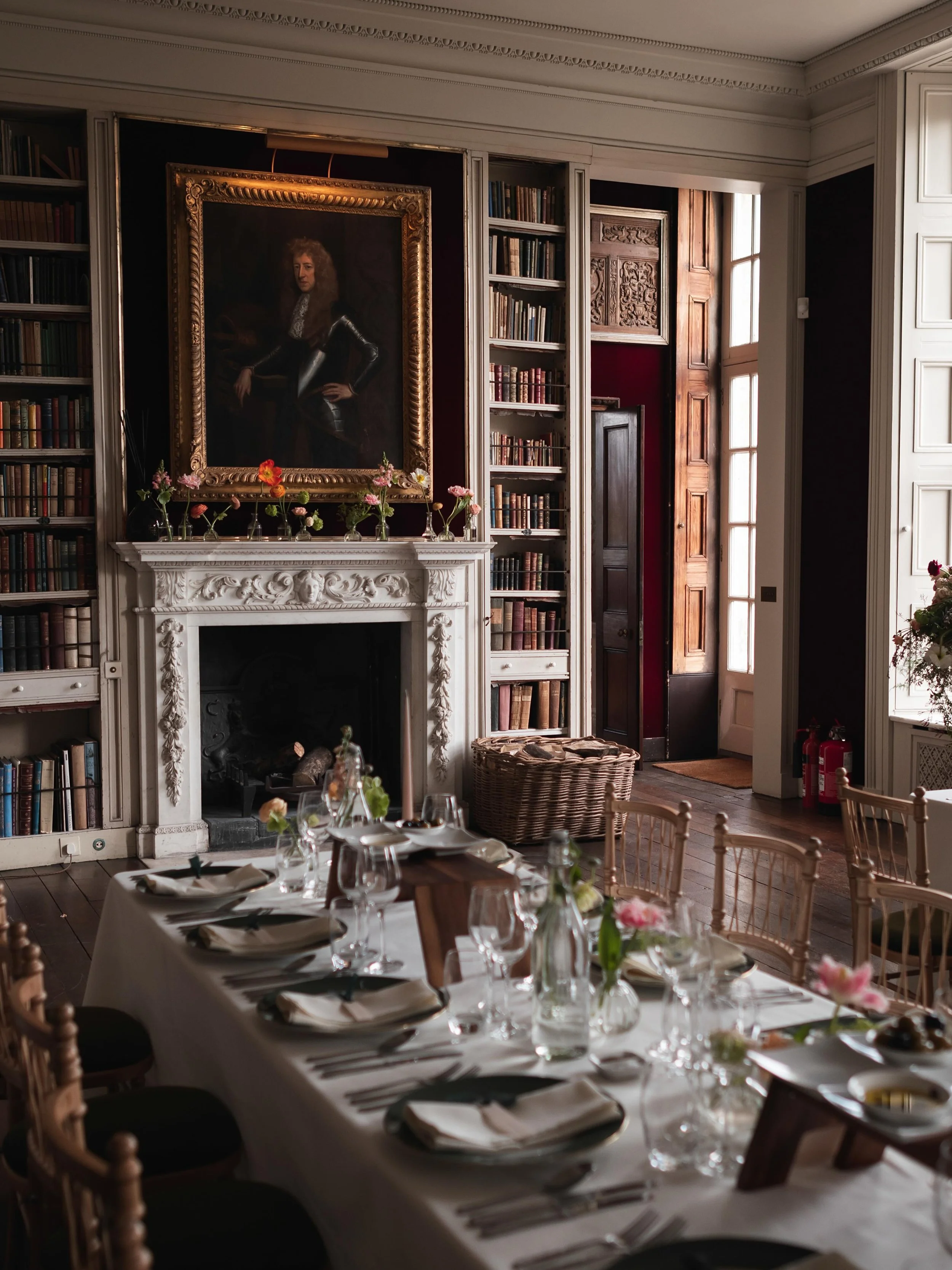 A wedding breakfast in a library&hellip;and suddenly everyone&rsquo;s on their best behaviour (mostly).

Towering bookshelves, clinking glasses and laughter echoing off centuries of stories - the perfect mix of elegance and chaos.

Proof that you can