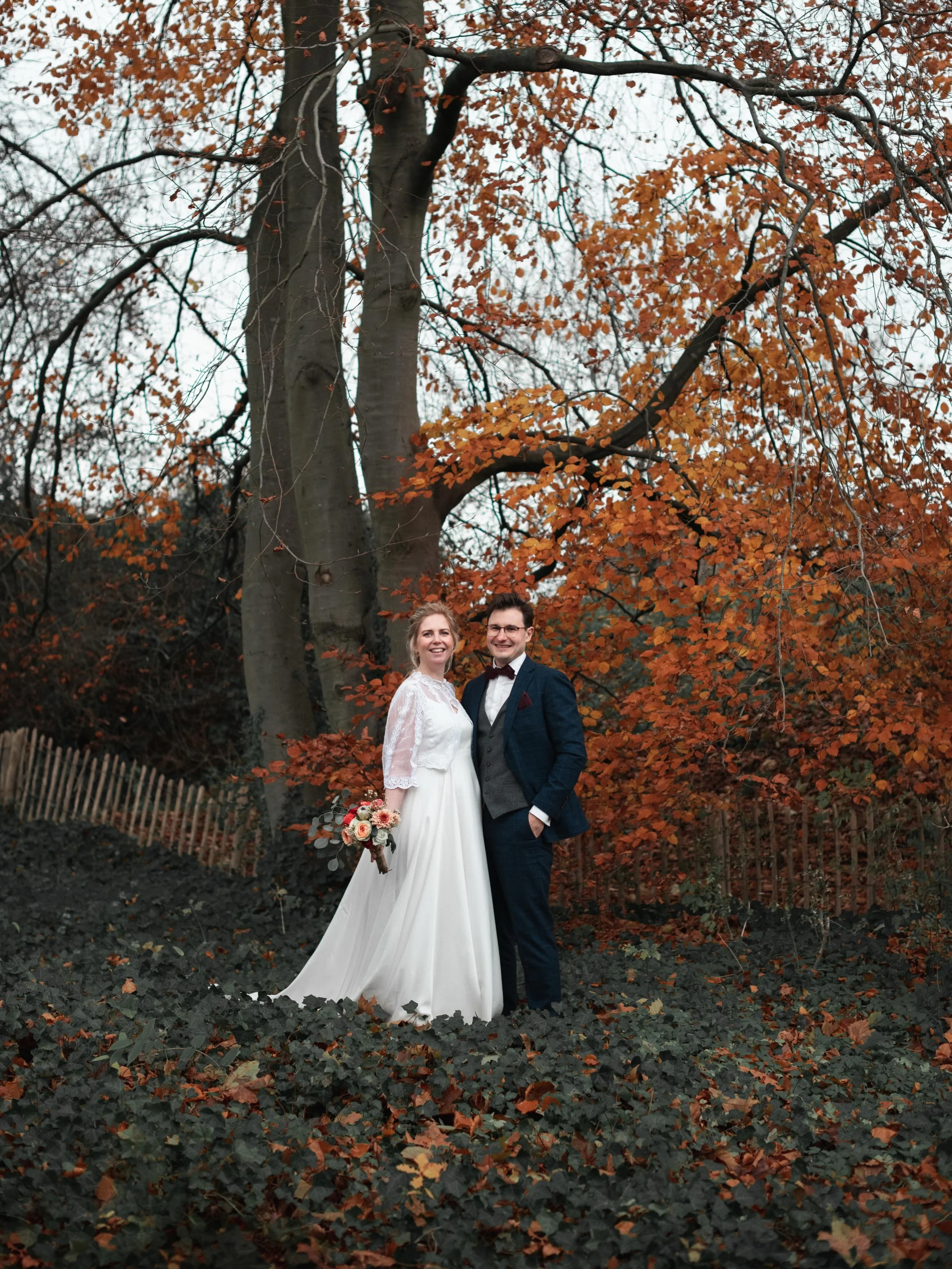 You might think that getting married in the middle of winter means grey skies, unpredictable weather, and bare trees - but you&rsquo;d be completely wrong&hellip;

Fleur and Pieter fully embraced their winter wonderland in Weesp, and honestly, how co
