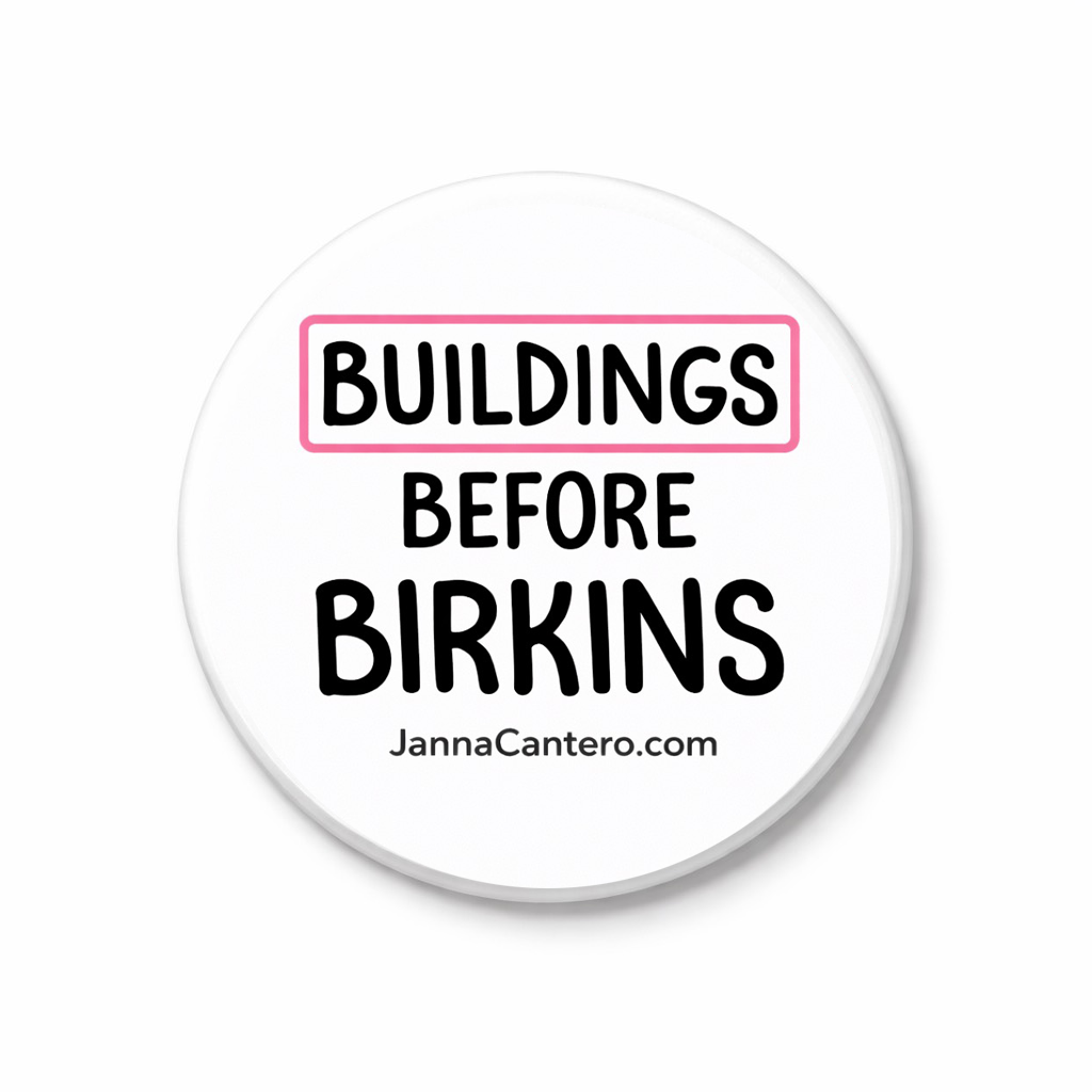 Buildings Before Birkins Button by Janna Cantero