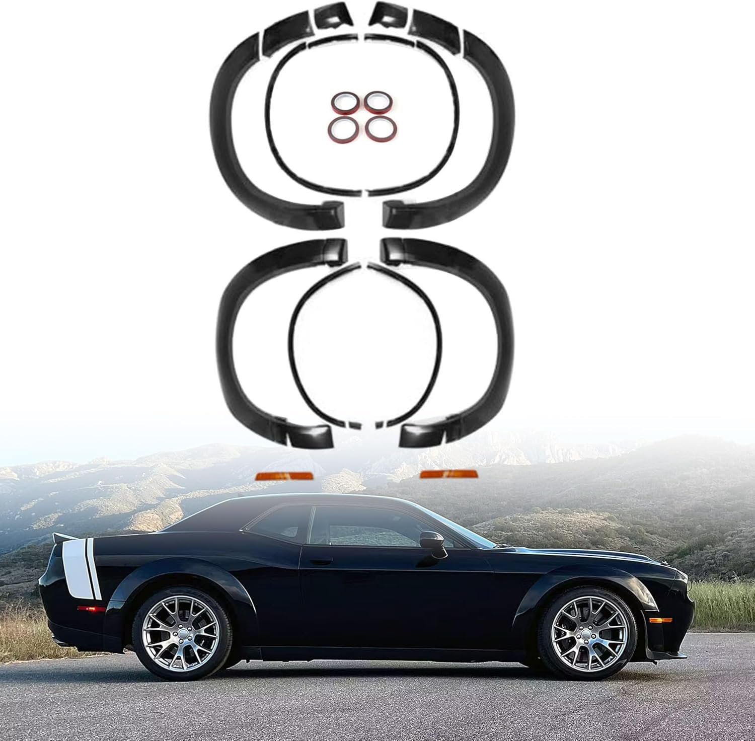 Challenger widebody kit flares only