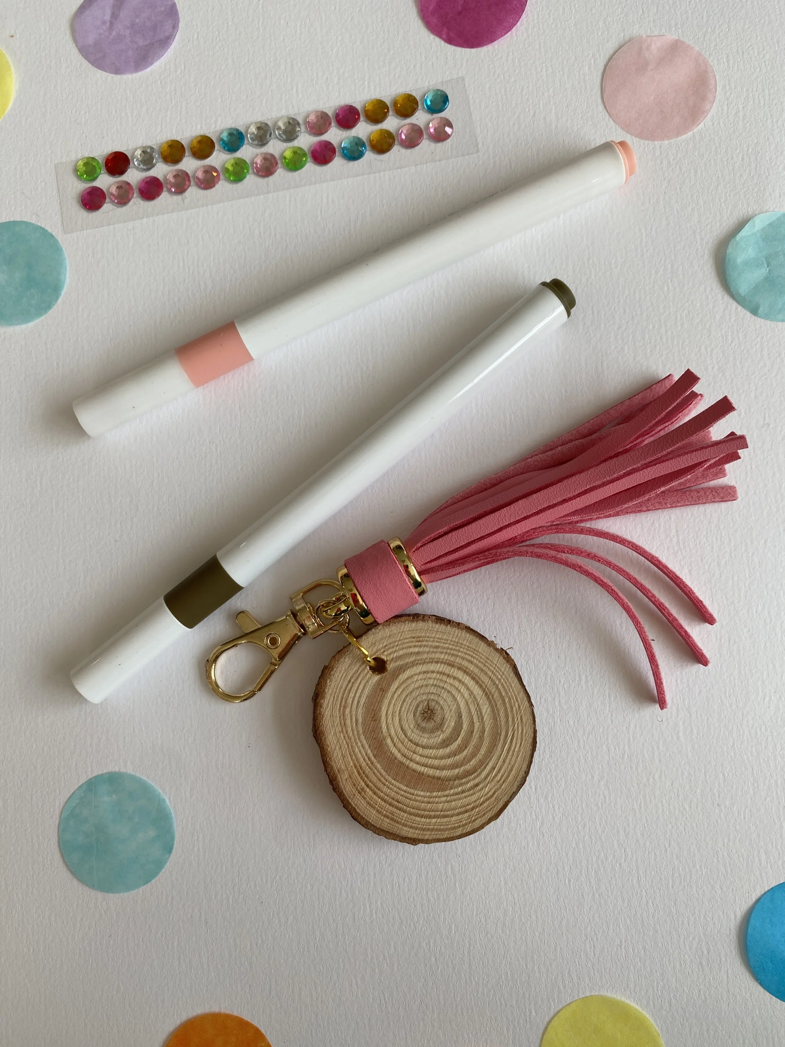 DIY Wooden Tassel Keyring Kit