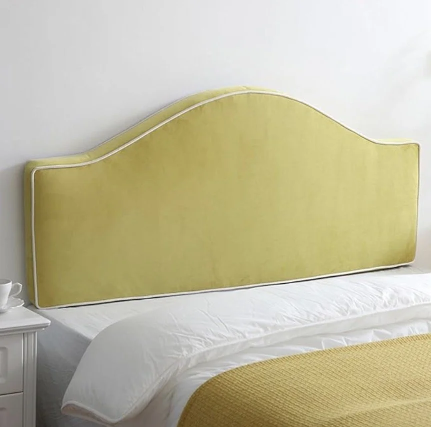 This is my cheat code for giving a bedroom a custom look without buying a whole new bed. It slips on like a giant pillow, comes several colors and sizes, and the crisp white piping gives it a polished, designer feel. Bonus: it fills that annoying gap