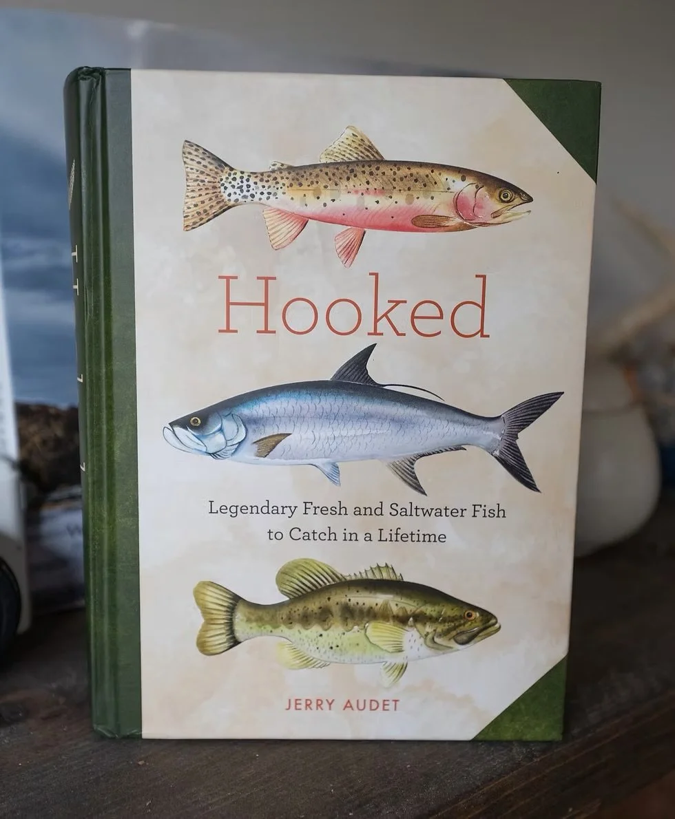 With the boys fishing nonstop, I figured it was time to learn a little more myself. I wanted to know what they were talking about—what we should be looking for, fishing with, and hoping to catch. This has been such a fun coffee table book and a great