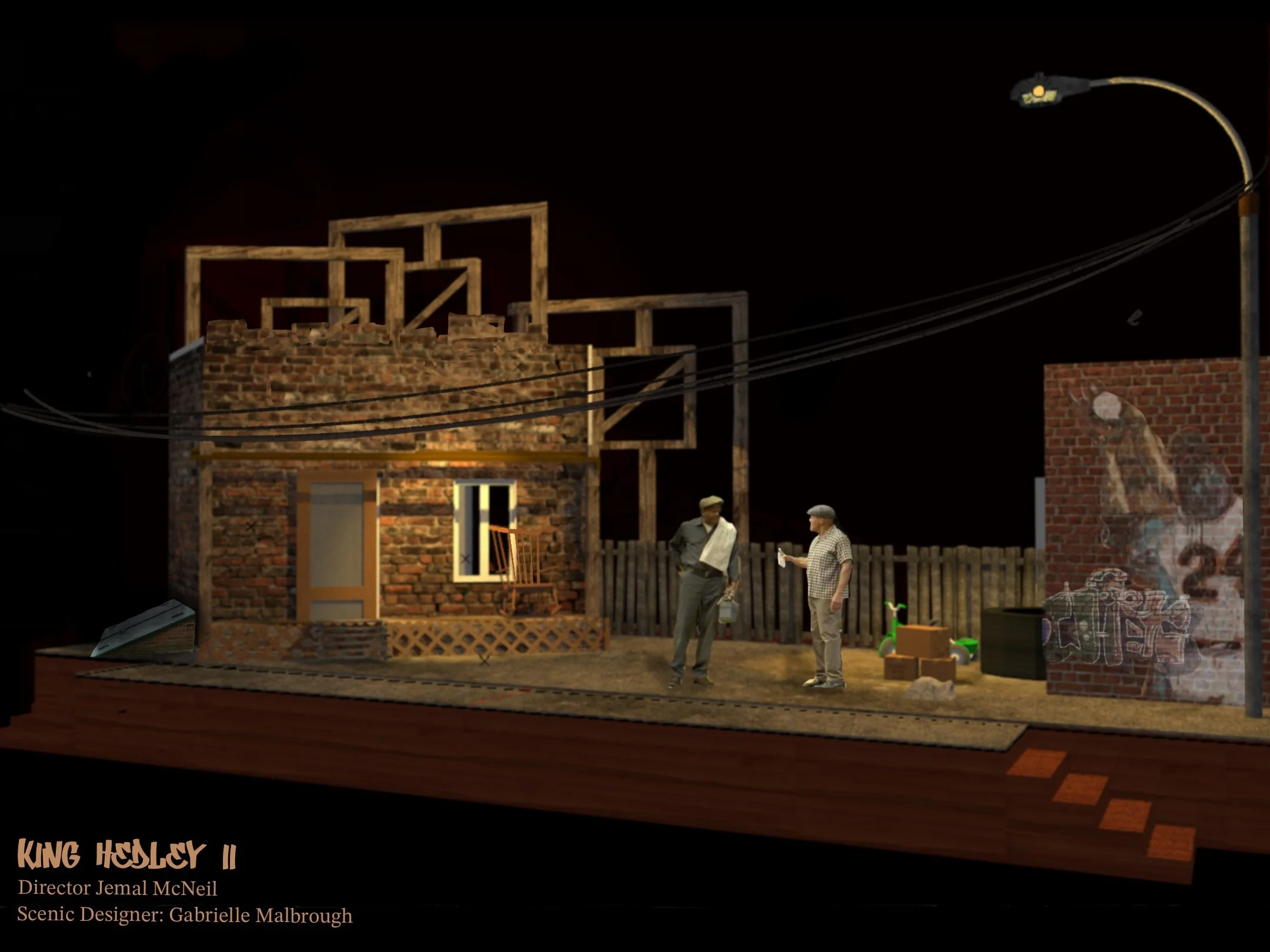 King Hedley - Scenic design (Soul Rep Theatre Company 25')
