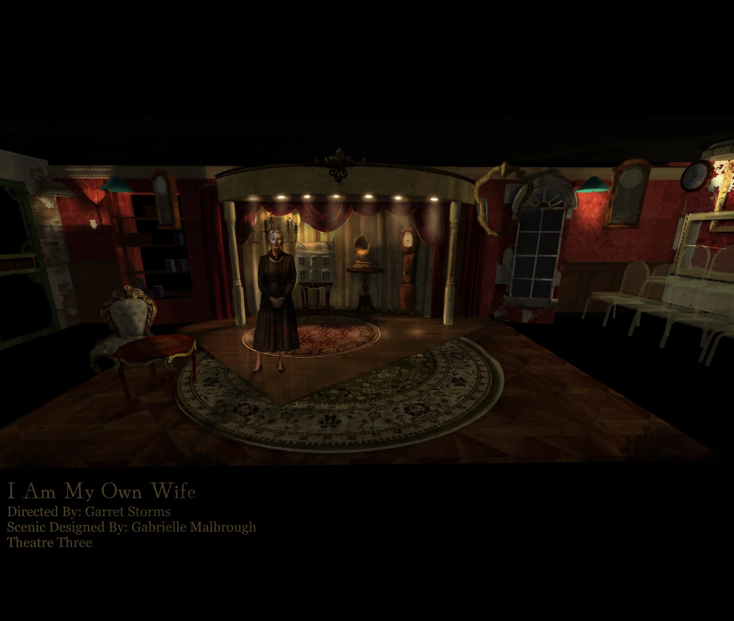 I Am My Own Wife - Scenic Design (Theatre Three 26')