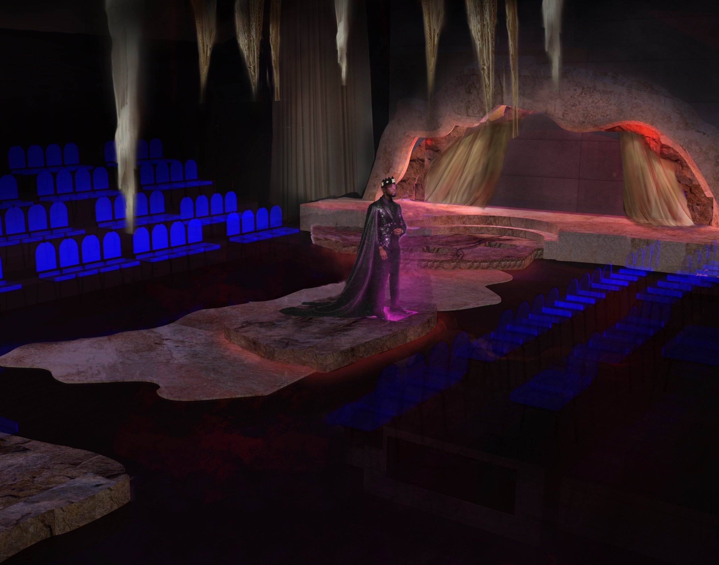 Seize the King (In Rep) - Scenic Design (UTA 25') 